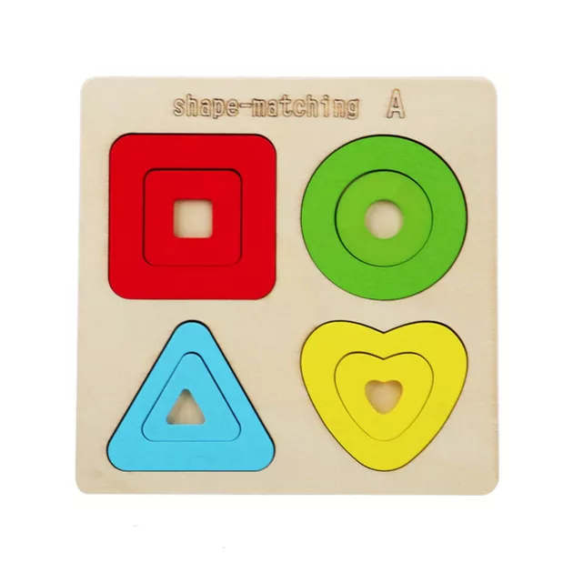montessori toy, montessori wooden toys, wooden puzzle, shape puzzle, educational toy
