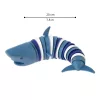 stress relief toy, articulated toy, fish fidget toy