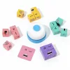 expression puzzle building blocks, face changing building blocks