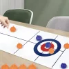 tabletop curling, table curling game, curling board game