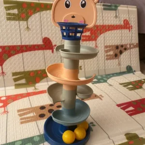 Received Montessori Rotating Track Rolling Ball Toy from customer M**e.