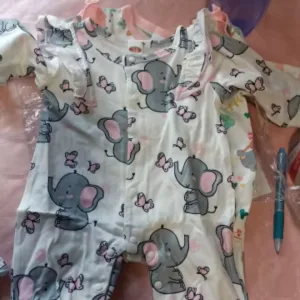 Received Baby Long Sleeve Romper with Headband from customer V****a.