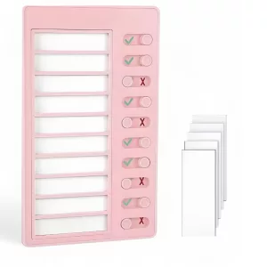 chore chart, to do list board, checklist board
