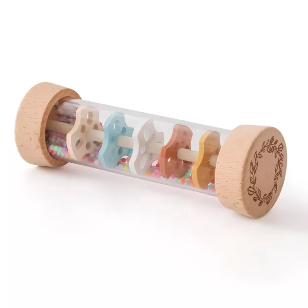 rain stick, montessori toy, sensory toy, rattle toy