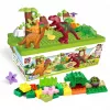 dinosaurs toy set, dinosaur building blocks