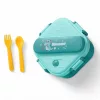 lunch box, bento box, kids lunch box, cute lunch box, leakproof lunch box, cartoon lunch box, 3 compartment lunch box