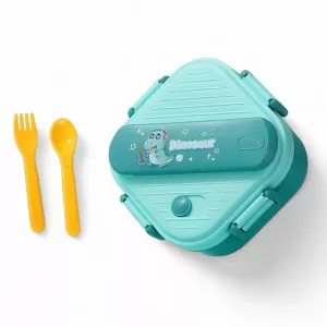 lunch box, bento box, kids lunch box, cute lunch box, leakproof lunch box, cartoon lunch box, 3 compartment lunch box
